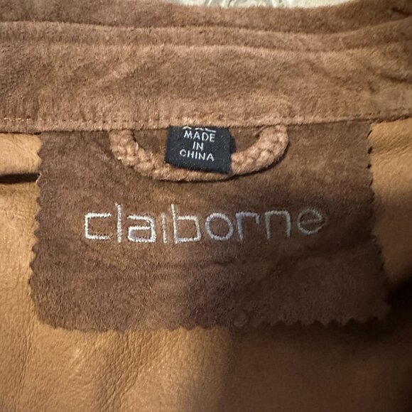 Men's Claiborne Vintage Soft Leather Jacket XXL - Picture 11 of 14